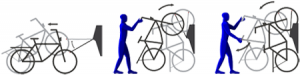 Fahrradständer Fahrradhalter Lift Velowup Wandmontage Anleitung